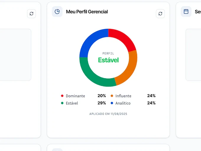 Perfil comportamental na plataforma CODNA Assessment